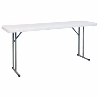 SUMO ST-1872S1 Solid Top Rectangular Folding Training Table With Foldable Steel Legs (White) April 2018 - 3 SUMO ST-1872S1 Solid Top Rectangular Folding Training Table with Foldable Steel Legs (White) - 3