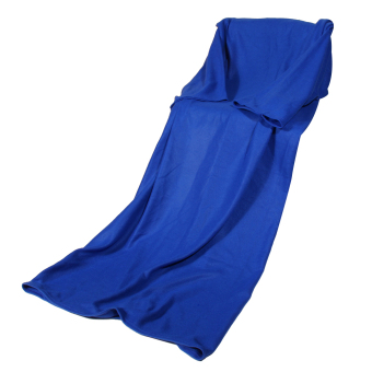 Supper Home Winter Warm Fleece Snuggie Blanket Robe Cloak (Blue) (Intl) June 2018 - 2 Supper Home Winter Warm Fleece Snuggie Blanket Robe Cloak (Blue) (Intl) - 2