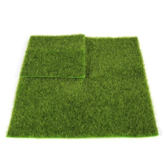 Synthetic Miniature Garden Ornament DIY Craft Pot Artificial LawnGrass Plastic(15 X 15cm) - Intl June 2018 - 5 Synthetic Miniature Garden Ornament DIY Craft Pot Artificial LawnGrass Plastic(15 x 15cm) - intl - 5