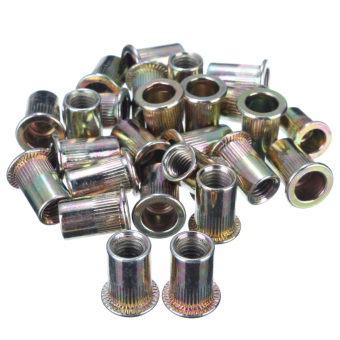 Threaded Carbon Steel Rivet Nut Rivnut Inserts M4. M5. M6. M8. 100 Mixed Pack April 2018 - 5 Threaded Carbon Steel Rivet Nut Rivnut Inserts M4. M5. M6. M8. 100 Mixed Pack - 5