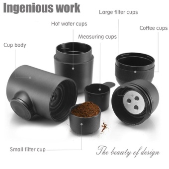 TMISHION Mini Manual Hand Operated Portable Espresso Coffee MakerMachine For Home Office Travel - Intl June 2018 - 4 TMISHION Mini Manual Hand Operated Portable Espresso Coffee MakerMachine for Home Office Travel - intl - 4