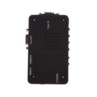 TV RCA Composite S-Video AV In To PC Mac VGA Lcd Out Converter Adapter Box June 2018 - 2 TV RCA Composite S-Video AV In to PC Mac VGA Lcd Out Converter Adapter Box - 2