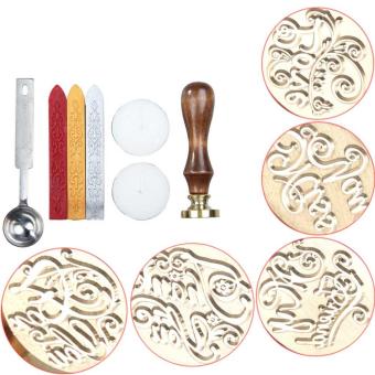 Vintage Personalized Wax Seal Stamp Spoon Set Love Letters Style - Intl April 2018 - 5 Vintage Personalized Wax Seal Stamp Spoon Set Love Letters Style - intl - 5