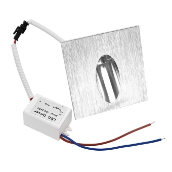 Wall Corner Lights For Stairs Corridor Foyer 3W Led FootlightRecessed Pathway Bulb Spot Light Square Wall Lamps - Intl July 2018 - 4 Wall Corner Lights for Stairs Corridor Foyer 3W Led FootlightRecessed Pathway Bulb Spot Light Square Wall Lamps - intl - 4