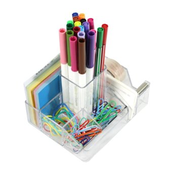 WORK360 Acrylic099 Crystal Clear Desk Organizer (Clear) April 2018 - 5 WORK360 Acrylic099 Crystal Clear Desk Organizer (Clear) - 5