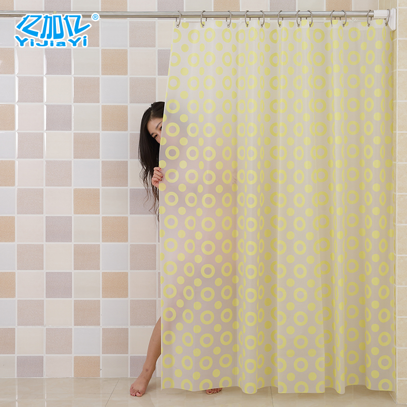 Philippines Yijiayi Environmentally Friendly Eva Plastic Anti Yijiayi Environmentally Friendly Eva Plastic Anti Mildew Moisture Bathroom Partition Shower Curtain Cloth