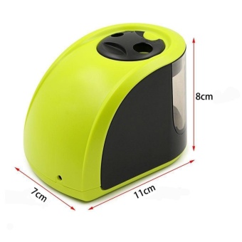 YOSUN Electric Pencil Sharpener, 2 Diameters Holes, Powered ByAdapters Or Battery, For Children, Students, Artists And Office -intl June 2018 - 2 YOSUN Electric Pencil Sharpener, 2 Diameters Holes, Powered ByAdapters Or Battery, For Children, Students, Artists And Office -intl - 2