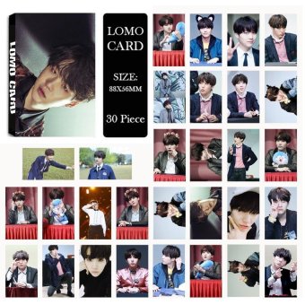 BTS Bangtan Boys WINGS SUGA Photo Album LOMO Cards Self Made Paper Card HD Photocard LK430