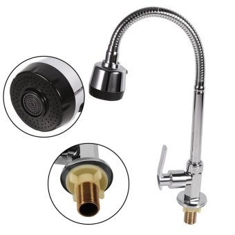 Zinc Alloy Kitchen Pull Down Spray Swivel Spout Faucet - Intl June 2018 - 5 Zinc Alloy Kitchen Pull Down Spray Swivel Spout Faucet - intl - 5