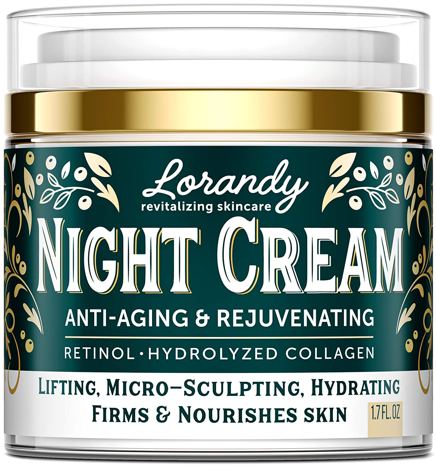 men's night cream with retinol