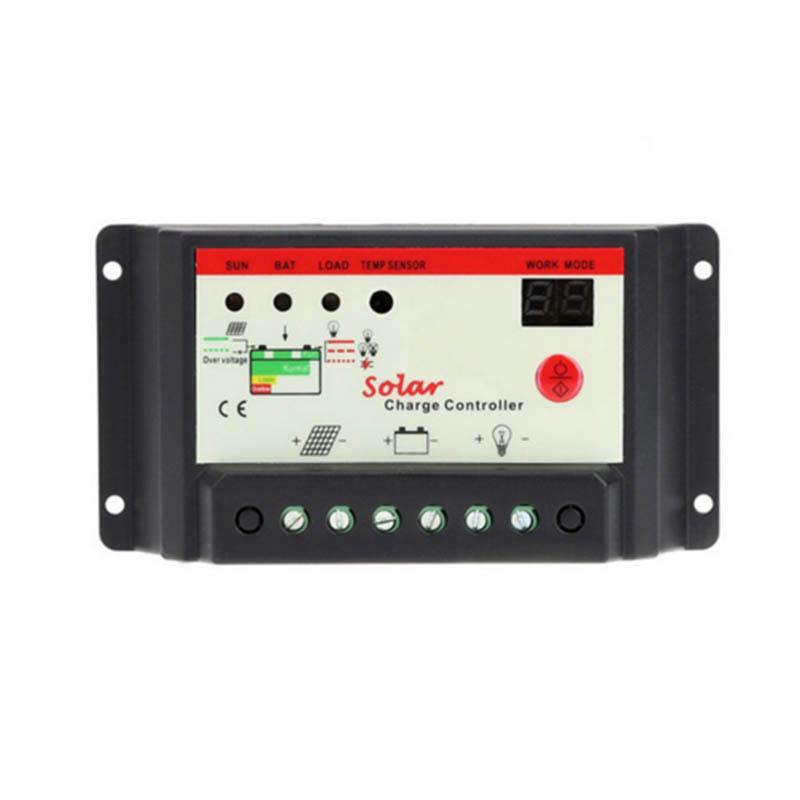 30A 12V 24V Solar Cell panels Battery Charge Controller Timer for LED street lighting or solar home system