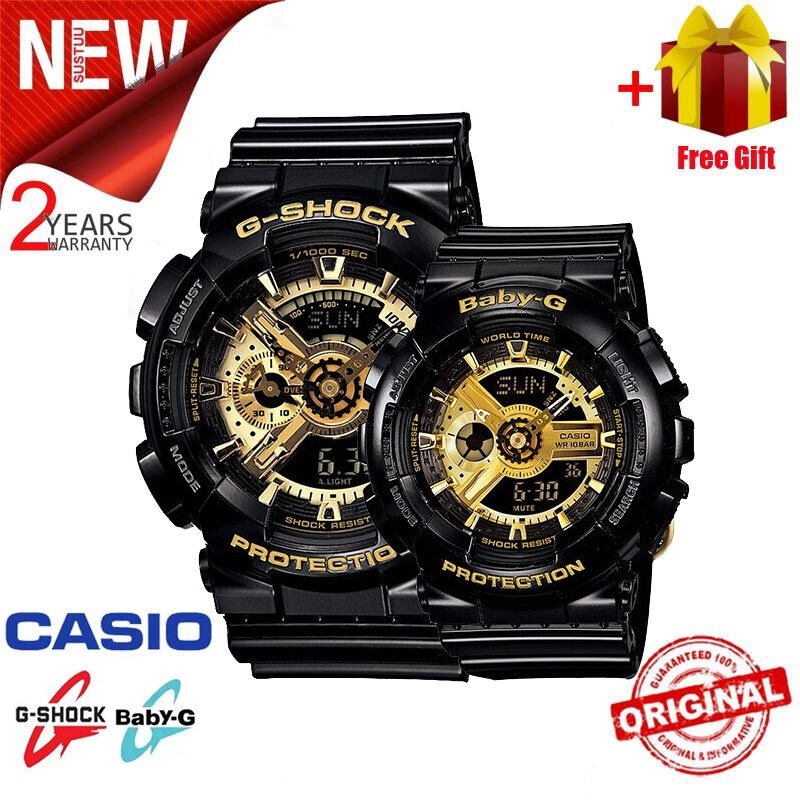 Lazada couple outlet watch g shock