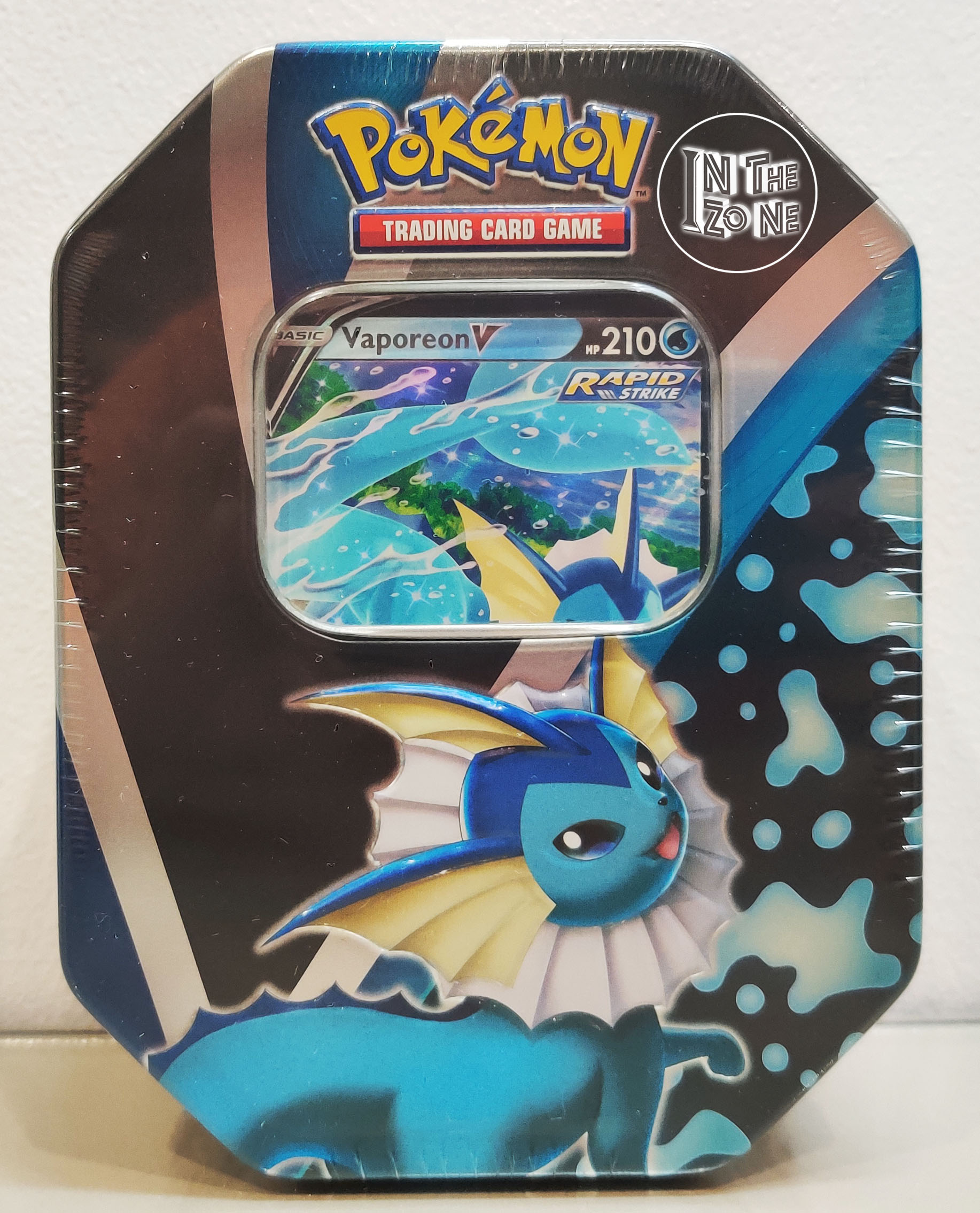 Pokémon TCG: Eevee Evolutions Tin (Vaporeon V)