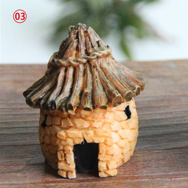 เป่าบ้านจิ๋ว Fairy Garden Miniatures ของจิ๋วสำหรับตกแต่งสวนตกแต่งแลนด์สเคปขนาดจิ๋ว