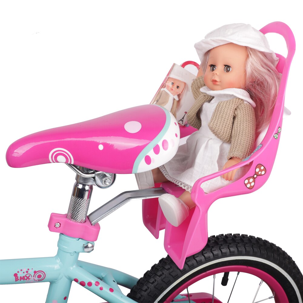 Hiland Xe đạp trẻ em cốt yên búp bê ghế với chủ cho Kid xe đạp với trang