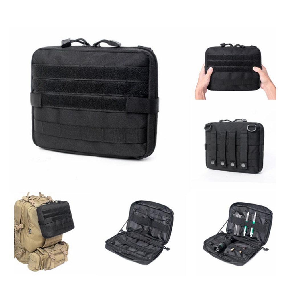 HDAQ Multi-ชุดเครื่องมือเดินป่ายุทธวิธี Molle Utility เครื่องประดับทางทหารกระเป๋ากระเป๋าเก็บของยุทธวิธีกระเป๋า Molle การล่าสัตว์กระเป๋าคาดเอว
