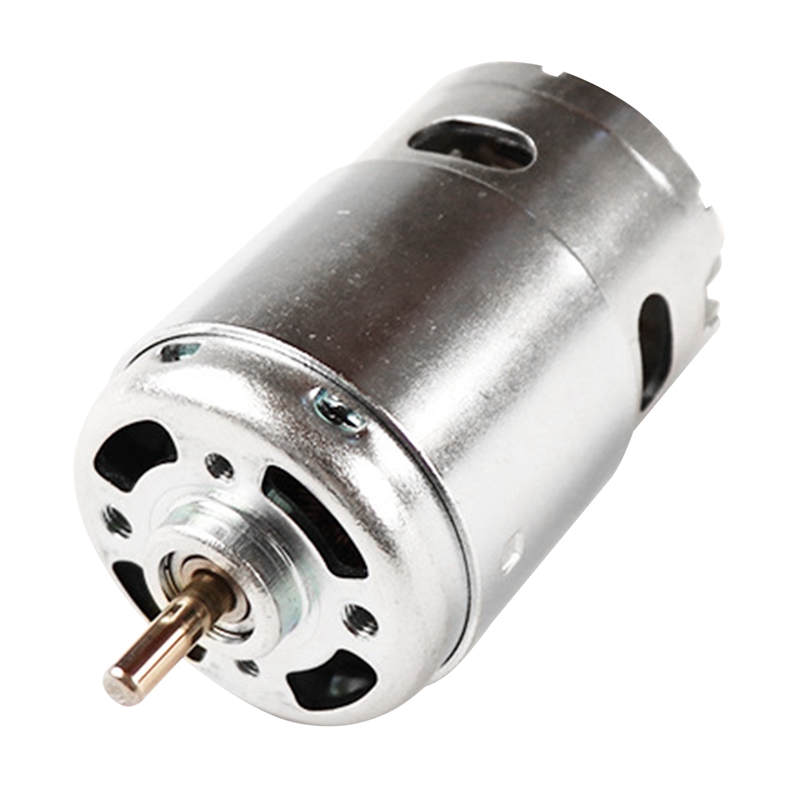 895 dc motor 24v power wheel, milling machine mini dc motor dual ball bearing 12-24v