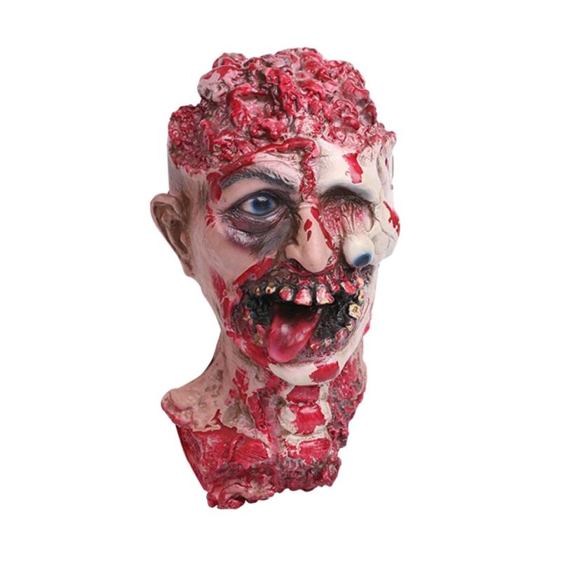 Zombie Mask Halloween Horror Latex Scared Ghost Head Mask Cosplay Party Mask 1PC