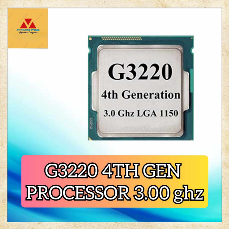 4TH GEN PROCESSOR G3220 GHZ BARE PROCIE ONLY Lazada PH