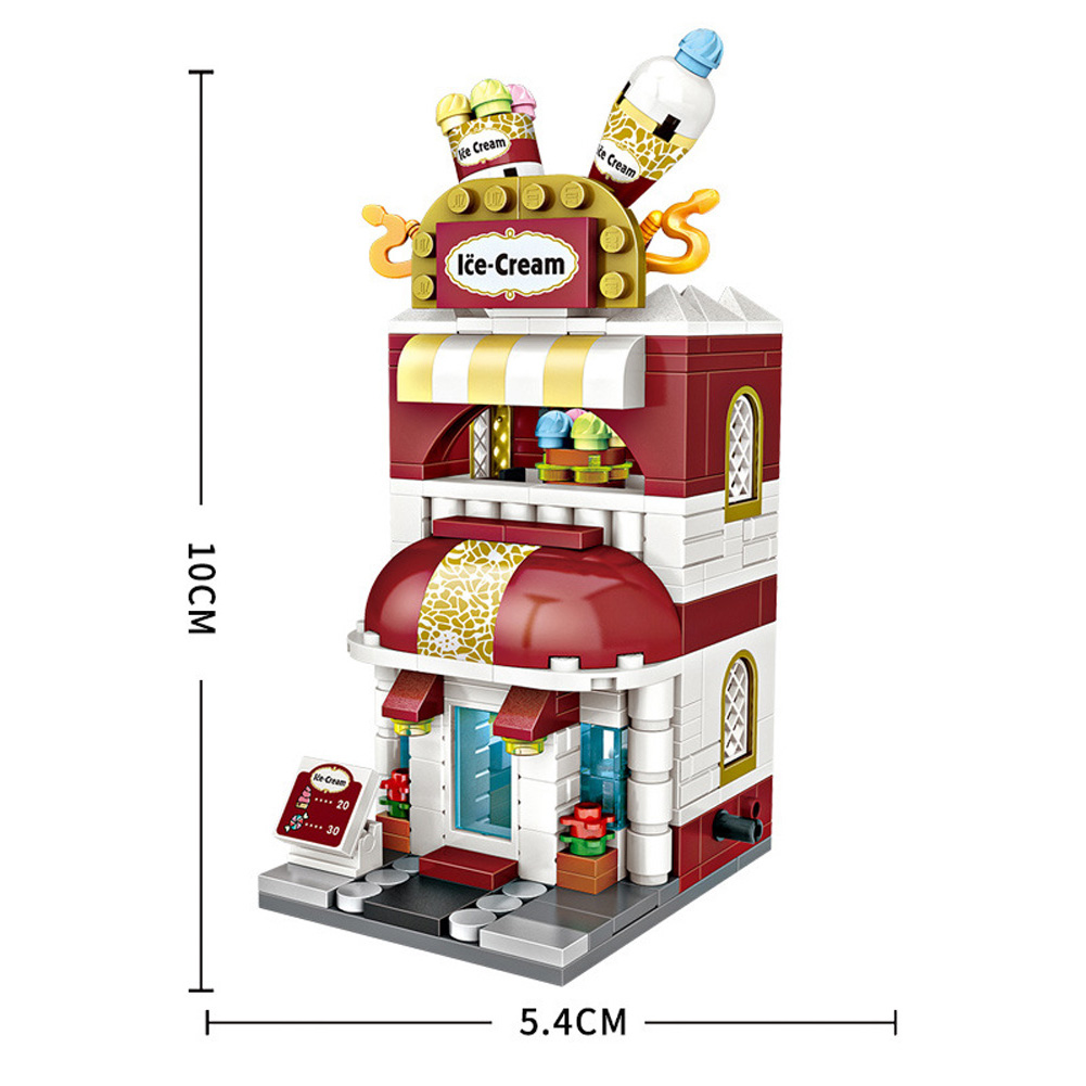 [คลังสินค้าพร้อม] บล็อกตัวต่อประกอบรูปบ้านของเล่นเกมปริศนาสำหรับเด็กทารก