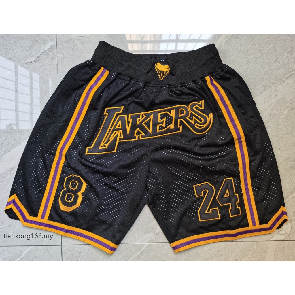 Hot pockets available new NBA men's Los Angeles Lakers 8 24 Kobe