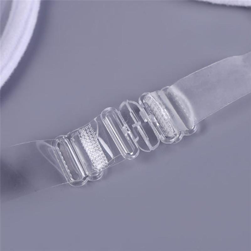 SHUNYING Fashion Transparent Clear Push Up Bra Strap Invisible Bras Women Underwire New