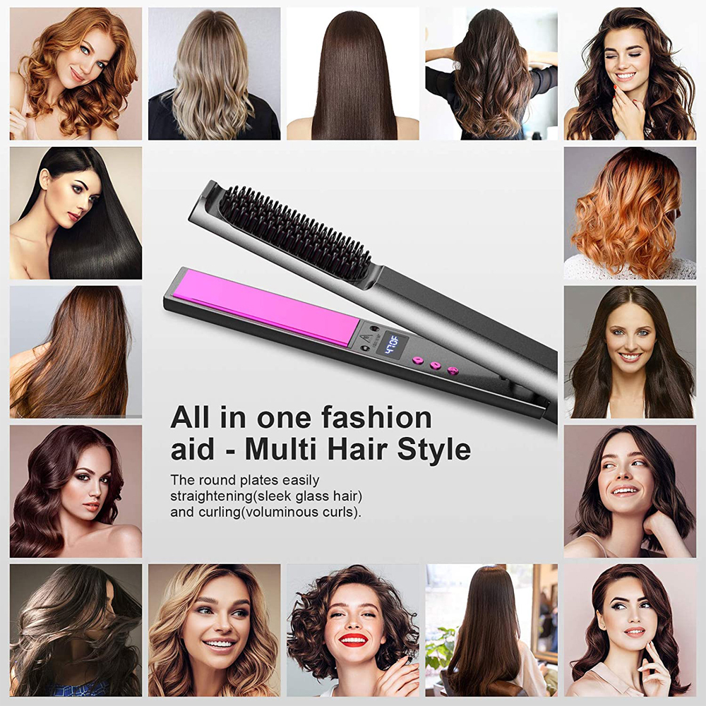 Cordless Hair Straightener Bling Portable Wiress Mini Flat, 42% OFF