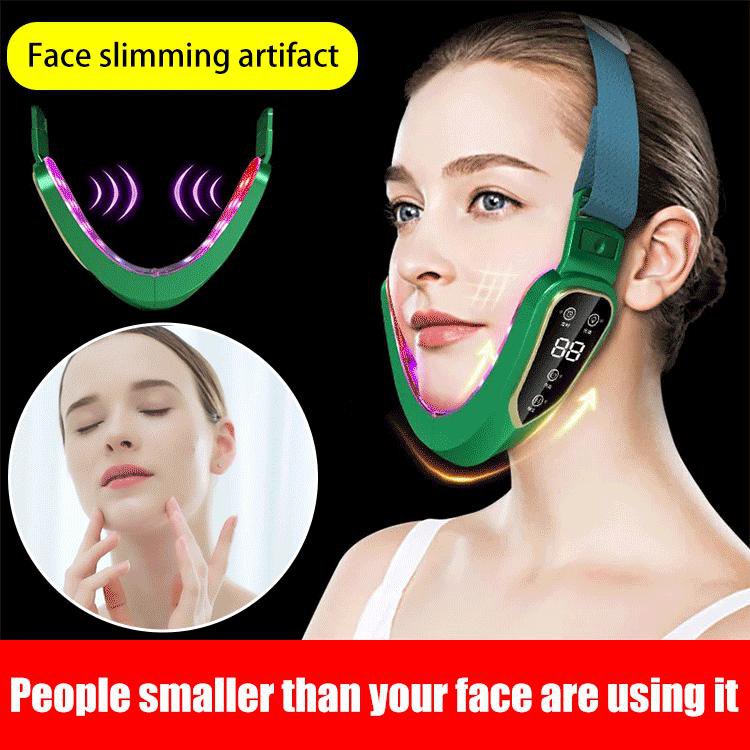 Gambar Acurve Vibration Lifting V Line Face Massager Lift and Tighten The Face Slimming Instrument Small V Face Massager Micro vibration Masseter Chin Beauty Instrument