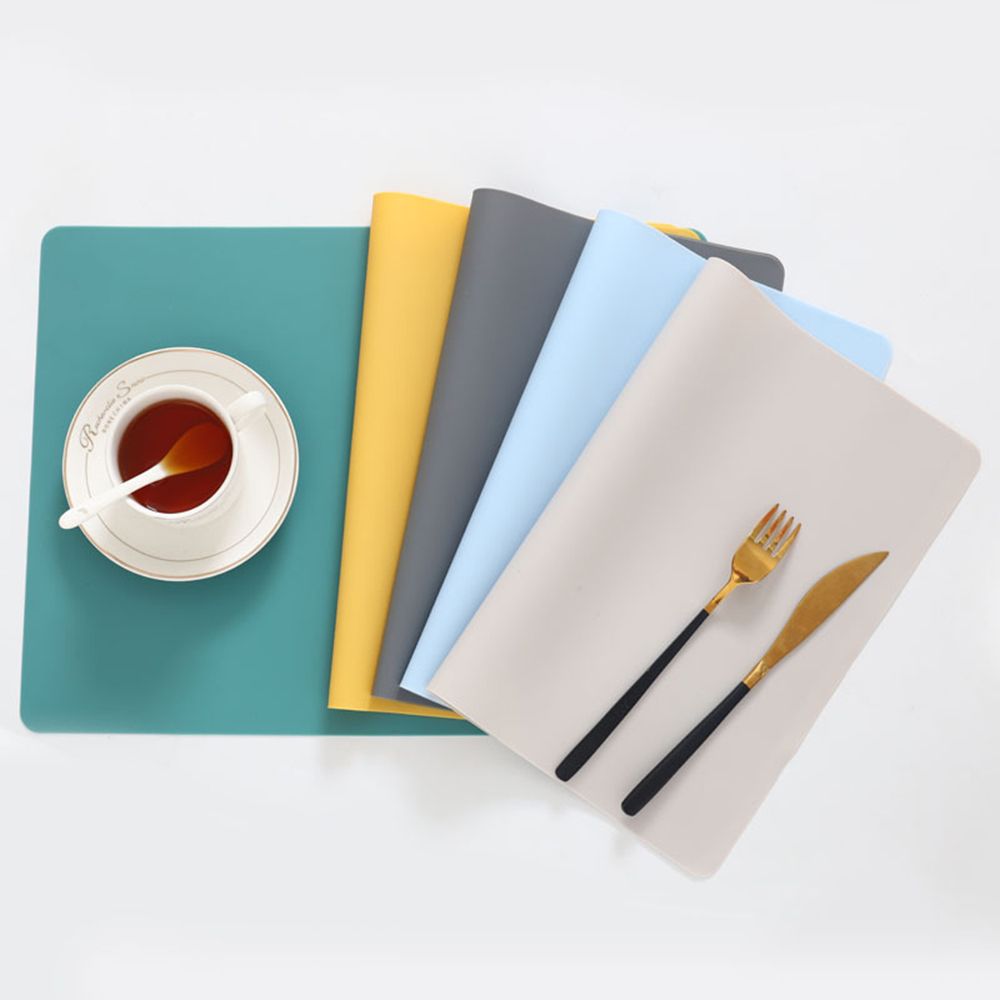 Heat Resistant Table Placemat Waterproof Pad Silicone Mat Counter Protector