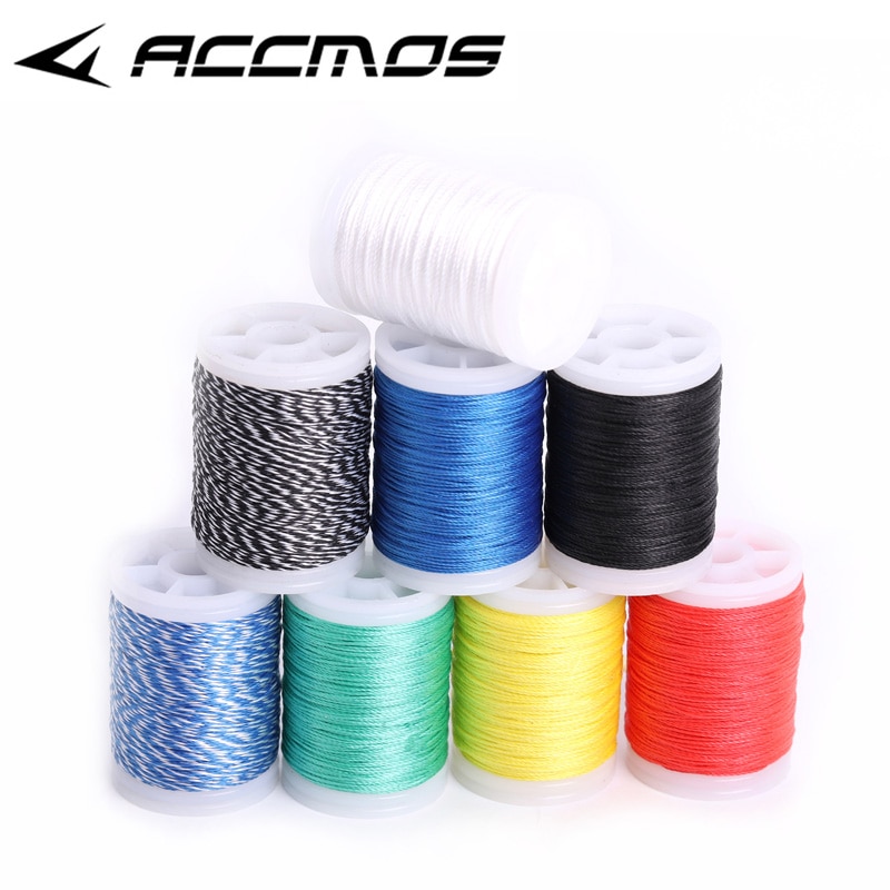 Dây cung chuyên nghiệp 7 màu chất lượng cao 120 m/cuộn độ dày dây cung khác nhau 0.02 inch