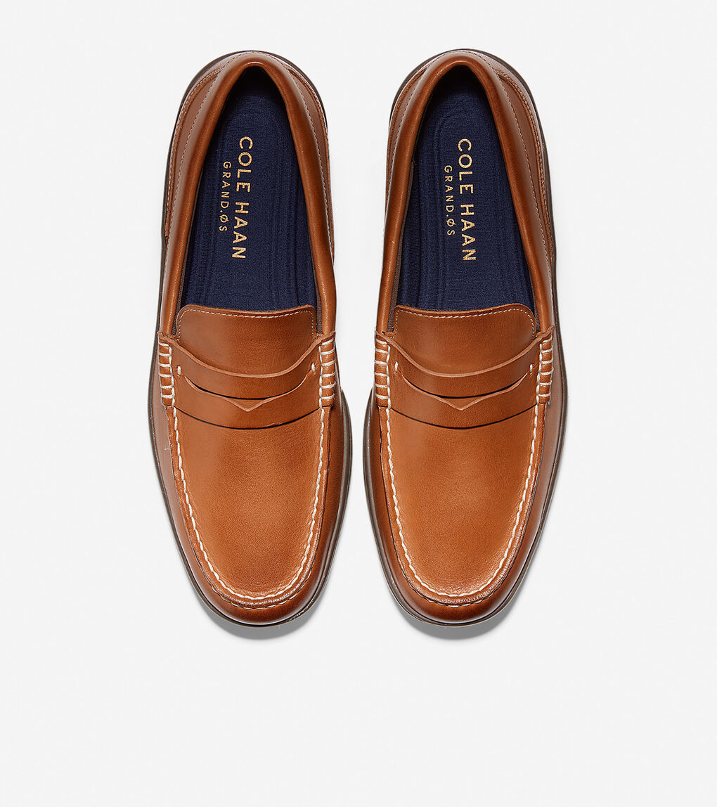 cole haan pinch penny loafer british tan