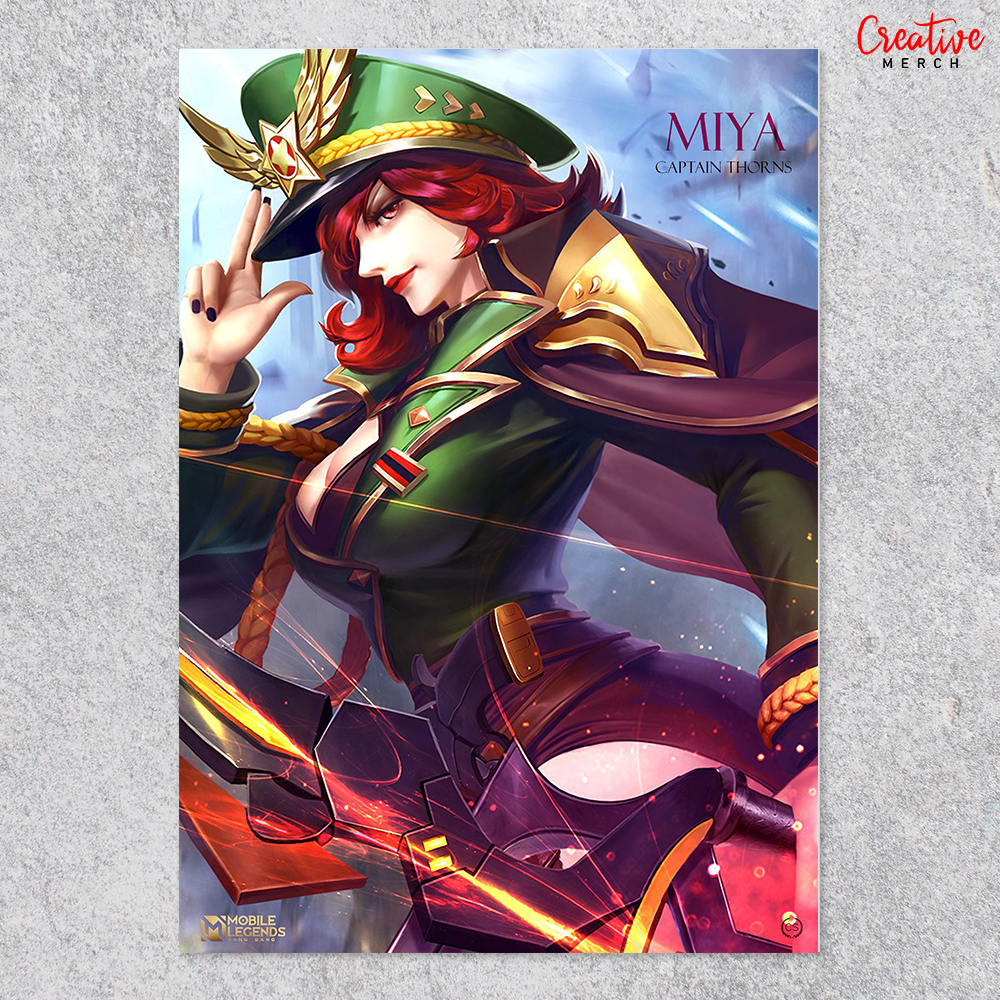 Miya of Mobile Legends HD Poster Print A4 size (21x30cm) by Creative Merch  | Lazada PH