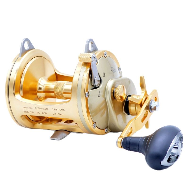 Trolling reel size