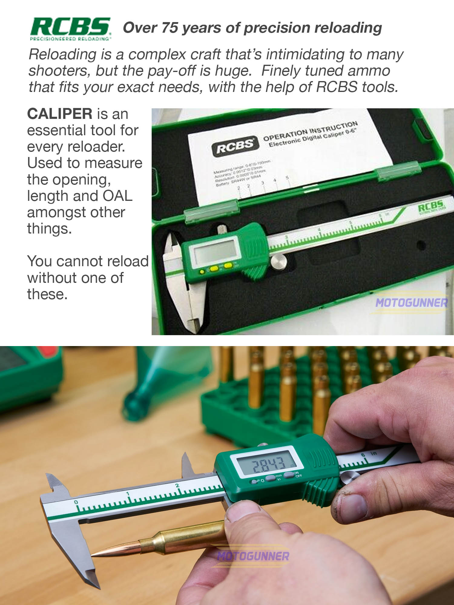 Rcbs electronic shop digital caliper