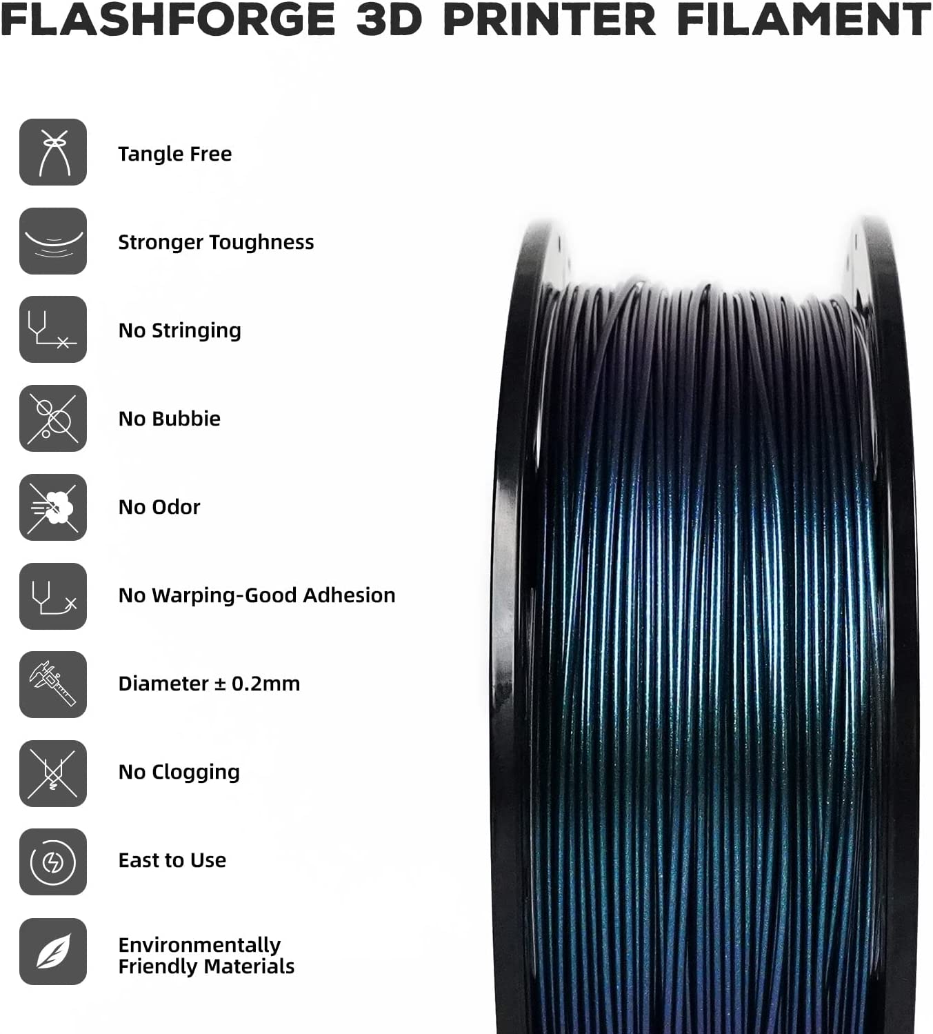Creality Hyper Series PLA 3D Printing Filament 1kg 1.75mm For 3D Printer  Compatible With K1 Pro Fast Print 600mm/s - Smith3D Malaysia