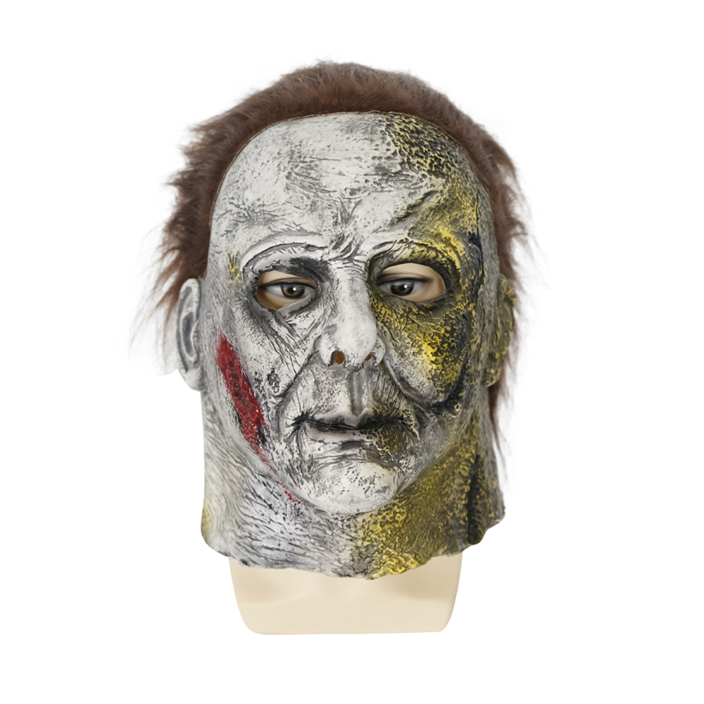 Người lớn Kinh dị Sát nhân Bỏng Mặt nạ Halloween Michael Myers Cosplay Đạo cụ