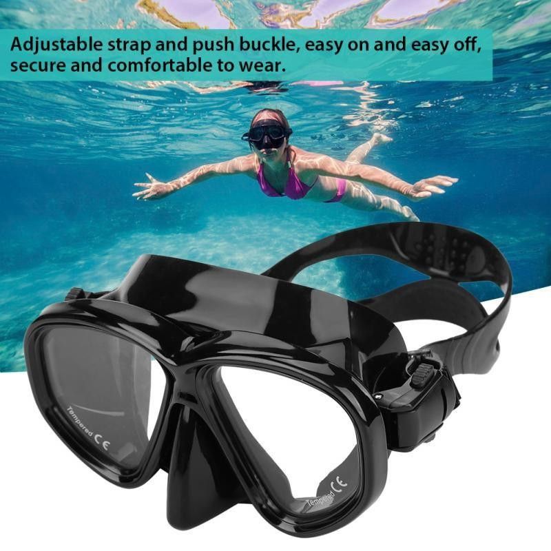 Diving Goggles Snorkel Set,Professional Scuba Diving Mask Snorkeling Set  Adult Silicone Skirt Anti-Fog Goggles Glasses Swimming Fishing Pool  Equipment