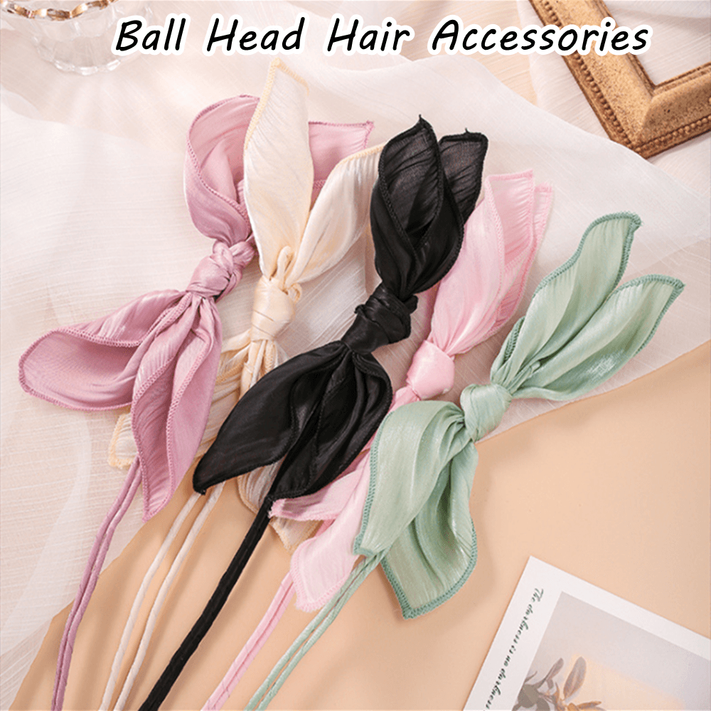 BUBBLE FASHION Fashion Casual Bud Hairstyle Female Hair Accessory Hairpin Fixed Head Rope Bow Headband