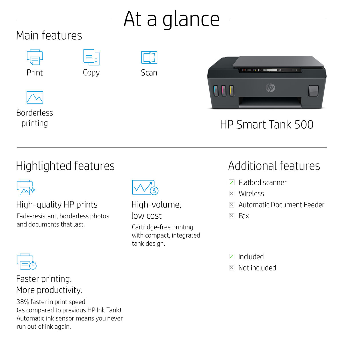SMART TANK 500 ALL-IN-ONE PRINTER | Lazada PH