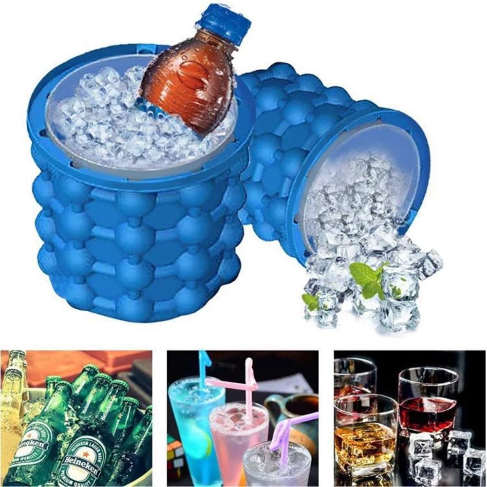 ice cube maker saving ball bucket