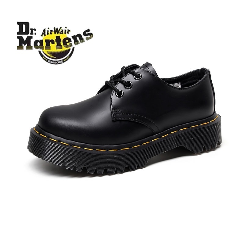 Dr. Martens 1461 Bex Leather Unisex Medium Thick Sole 3 hole Low Top Lace Up Small Leather Shoes SSO9 V803 Lazada PH