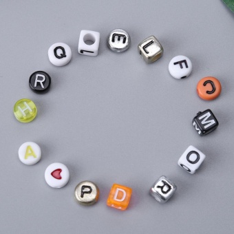 1 Set Acrylic Letters Beads Set Crafts DIY Alphabet Beads (ForJewelry) - Intl April 2018 - 3 1 Set Acrylic Letters Beads Set Crafts DIY Alphabet Beads (ForJewelry) - intl - 3