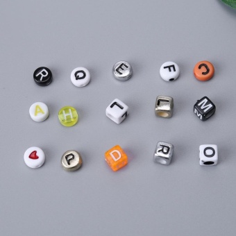 1 Set Acrylic Letters Beads Set Crafts DIY Alphabet Beads (ForJewelry) - Intl April 2018 - 2 1 Set Acrylic Letters Beads Set Crafts DIY Alphabet Beads (ForJewelry) - intl - 2