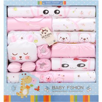 18pcs/set Newborn Babies Cotton Clothing Baby Boys Girls PrintSuits Toddlers Clothes + Accessories - Intl June 2018 - 4 18pcs/set Newborn Babies Cotton Clothing Baby Boys Girls PrintSuits Toddlers Clothes + Accessories - intl - 4
