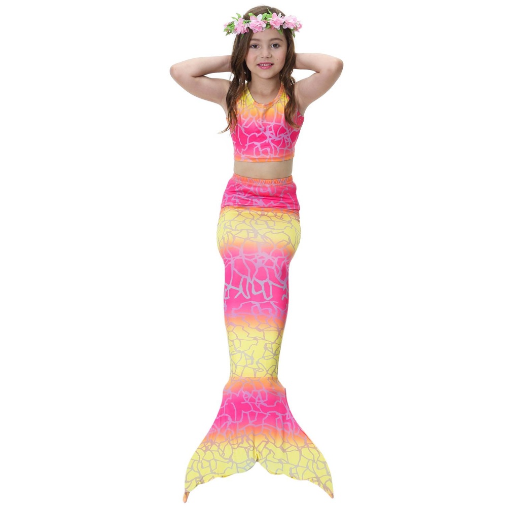 mermaid swimmable swimwear swimsuit set bathing suit fancy mermaid swimmable swimwear swimsuit set bathing suit fancy