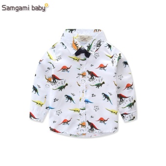 2017 New Baby Boys Spring Gentleman Printed Clothing Sets SuitNewborn Kids Bow Tie Shirt + Suspender Trousers Formal Party - Intl July 2018 - 3 2017 New Baby Boys Spring Gentleman Printed Clothing sets SuitNewborn kids Bow Tie Shirt + Suspender Trousers formal party - intl - 3