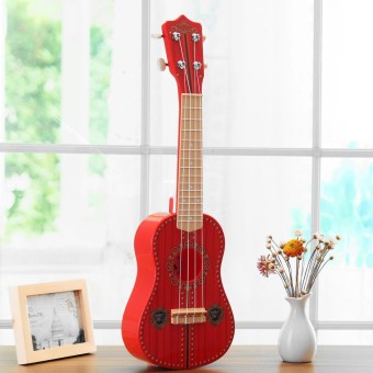 21'' 4 String Ukulele Ukelele Kids Bignners Uke Guitar Musical Educational Toys - intl