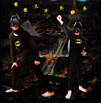 3PCS Top+Pants+Mask Cosplay Batman Halloween Costumes For Kids Boys(Size S Height 90-105CM) - Intl April 2018 - 4 3PCS Top+Pants+Mask Cosplay Batman Halloween Costumes for Kids Boys(Size S Height 90-105CM) - intl - 4