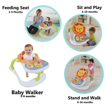 4 In 1 Multifunctional Entertainer Lion Baby Walker April 2018 - 5 4 in 1 Multifunctional Entertainer Lion Baby Walker - 5