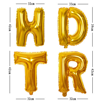 4ever 13pcs/lot HAPPY BIRTHDAY Letter Foil Balloons Party Decor(Gold) June 2018 - 3 4ever 13pcs/lot HAPPY BIRTHDAY Letter Foil Balloons Party Decor(Gold) - 3